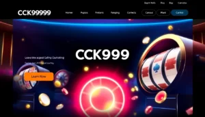 CK999 online casino platform showcasing vibrant graphics and secure betting interface for seamless gaming experience.
