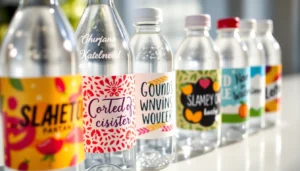 Enhance Your Branding with Custom Water Bottle Labels That Make an Impact