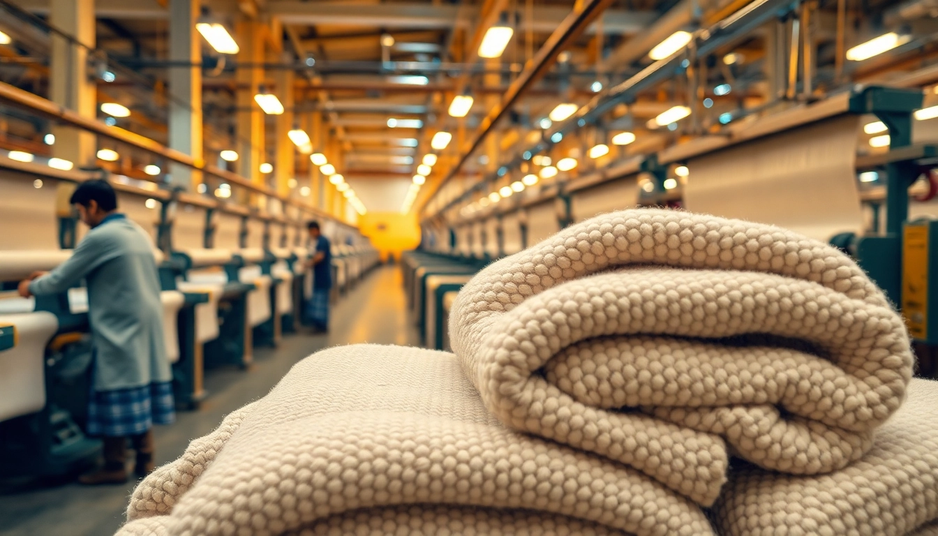 The towel factory Pakistan producing high-quality, soft towels with advanced machinery and skilled staff, showcasing manufacturing excellence.