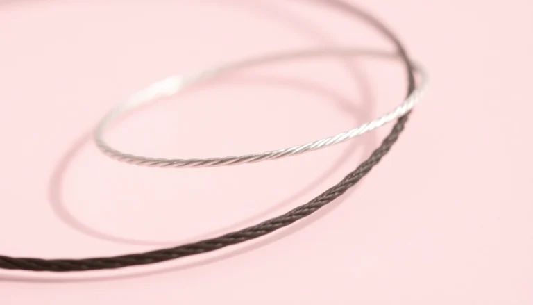 Stylish and Durable Srebrna Bransoletka na Sznurku for Everyday Elegance